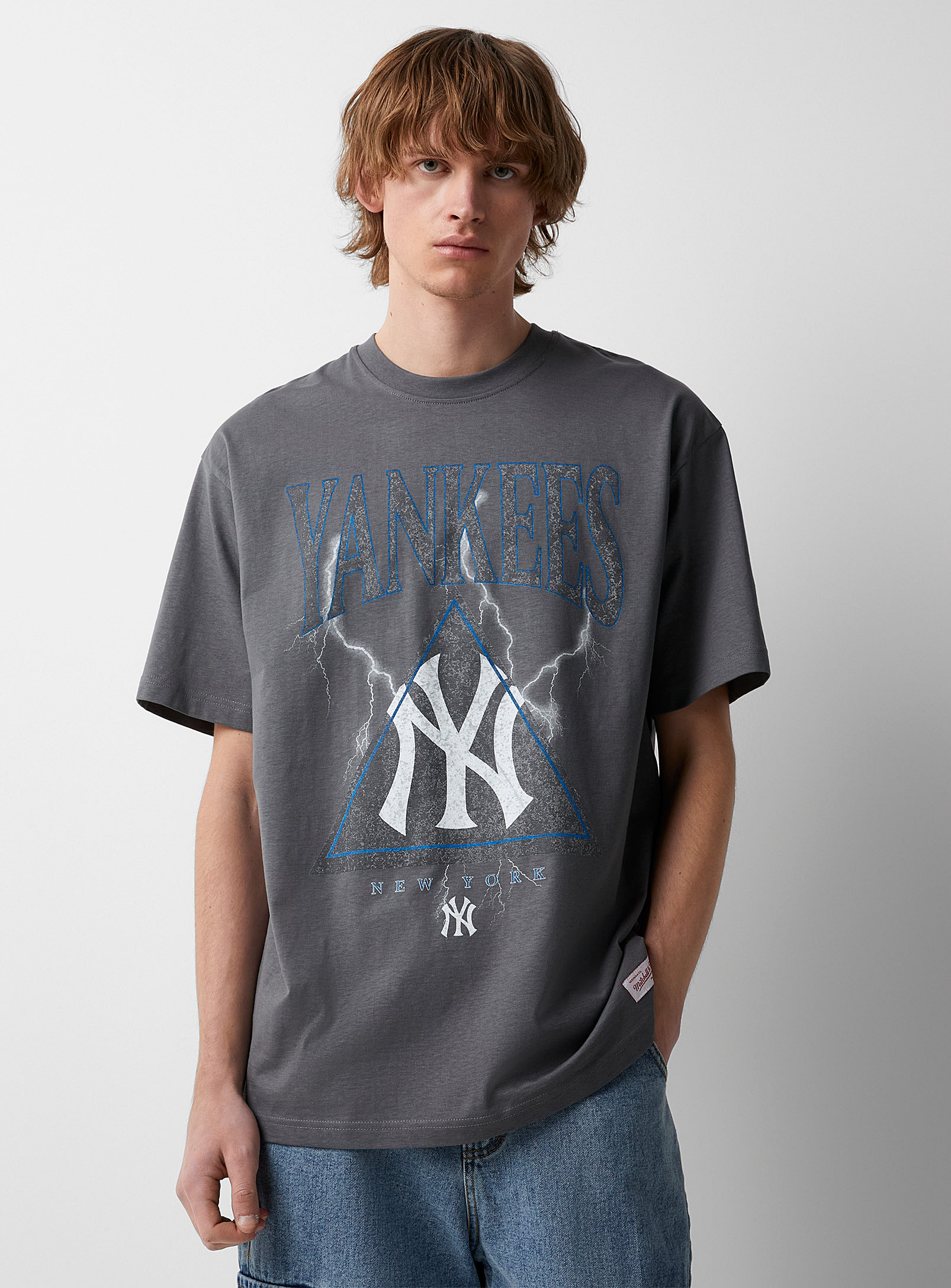 Mitchell & Ness Yankees T-shirt In Black