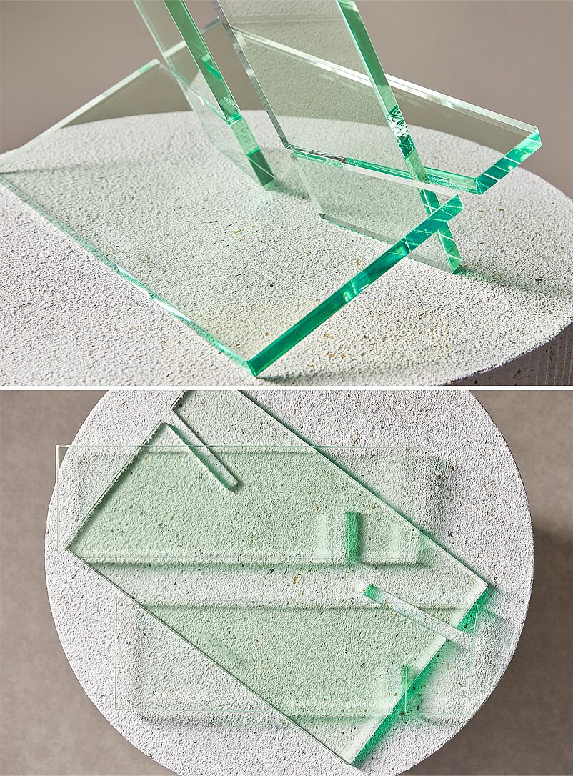 Green acrylic large book holder product image 3