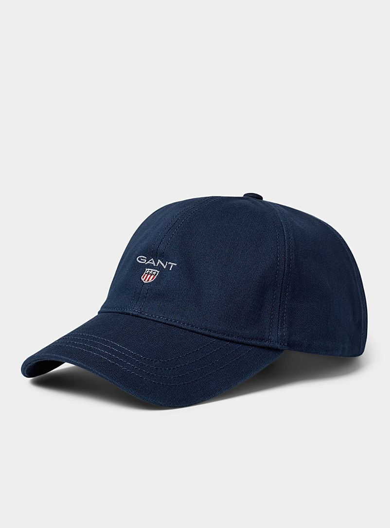 GANT Marine Blue Small logo baseball cap for men