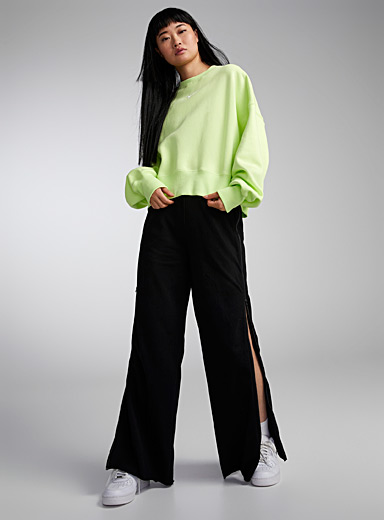 Wide-leg zip pant | Twik | Shop Women's Casual Pants Online | Simons