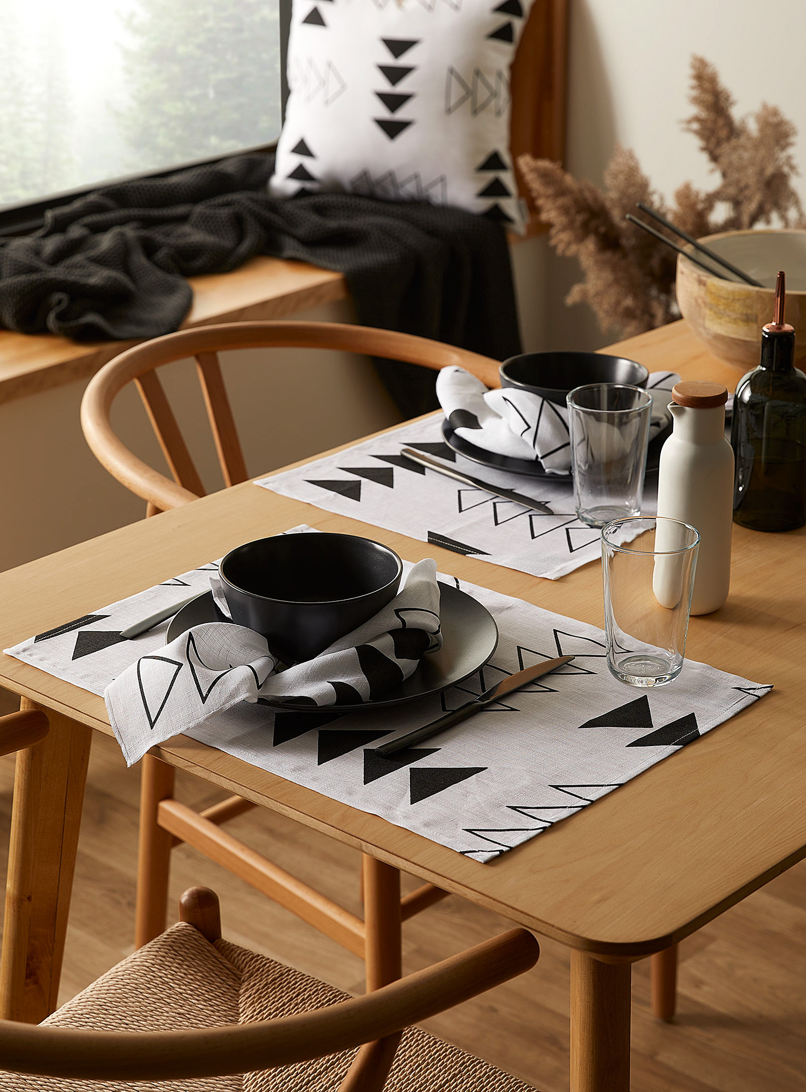 Indigo Arrows Placemats