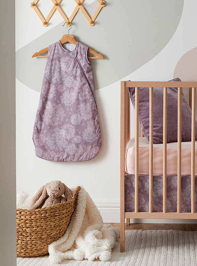Perlimpinpin Assorted lilac  Quilted cotton sleep sack