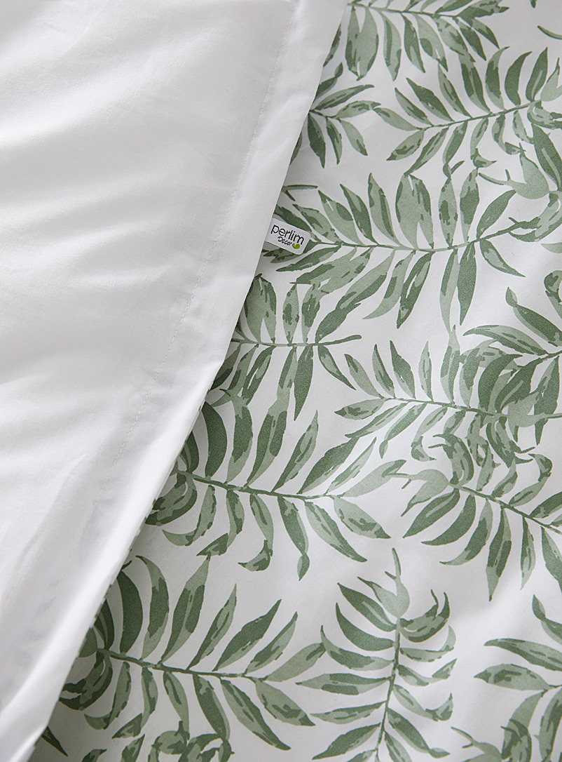 Perlimpinpin: L'ensemble de lit pour b&eacute;b&eacute; 4 pi&egrave;ces Couette, housse de couette, drap contour et jupe de lit Oie