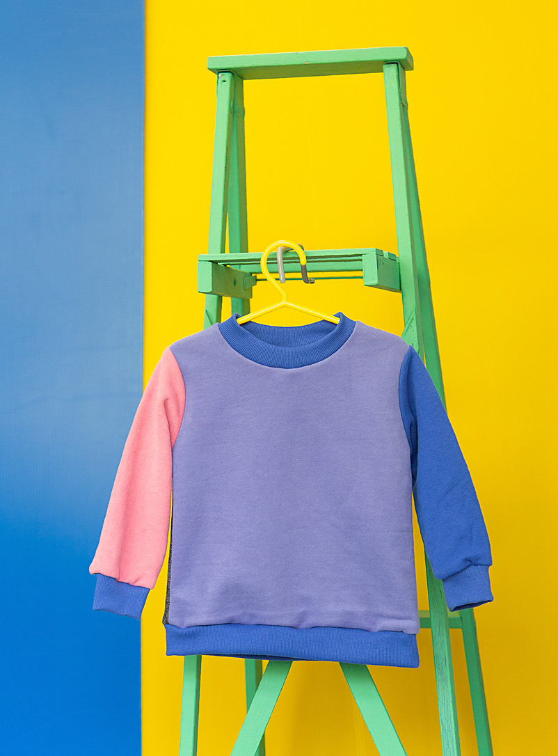 Récré Blue Playful trims sweatshirt Kids - Ages 2 to 3 years
