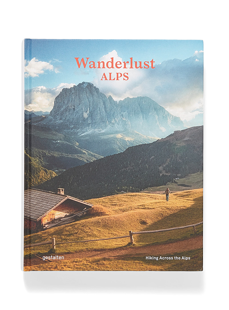 Gestalten Assorted Wanderlust Alps - Hiking Across the Alps book for men