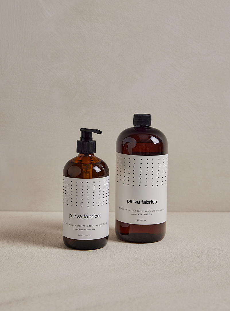 Parva Fabrica: Duo de savon à mains Blanc et noir pour femme