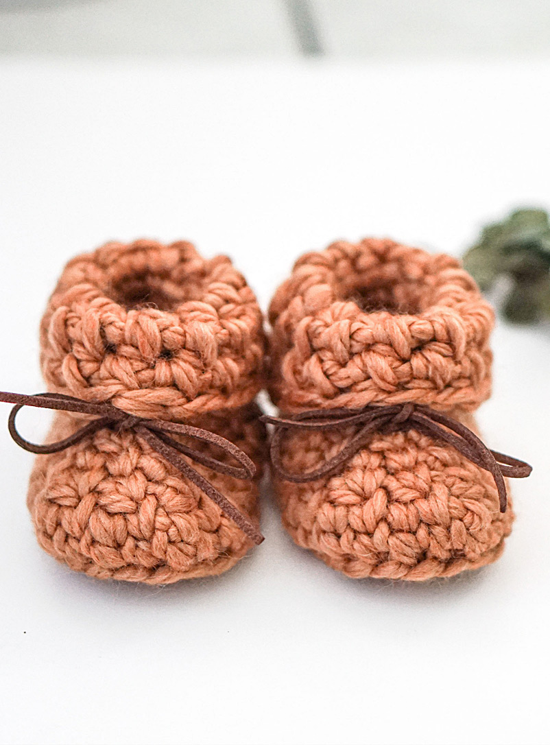 CROCHETMILIE Copper My First Booties slippers Kids