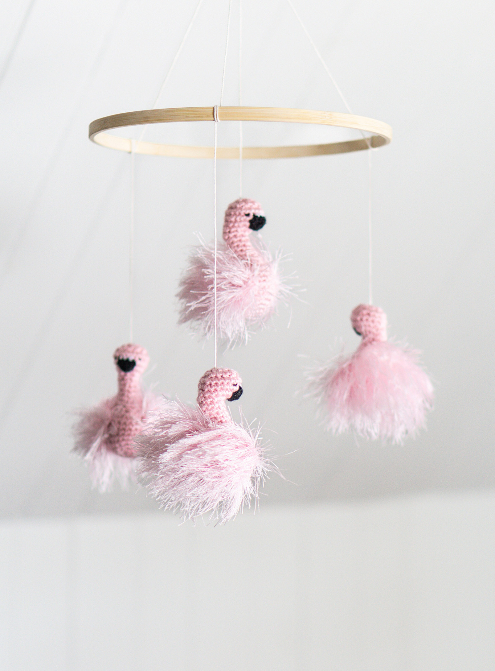 CROCHETMILIE - Dancing flamingos mobile
