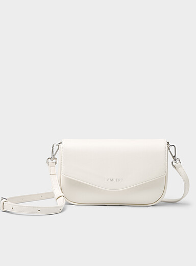 Lambert: Le sac bandouli&egrave;re minimaliste Gabby Noir pour femme