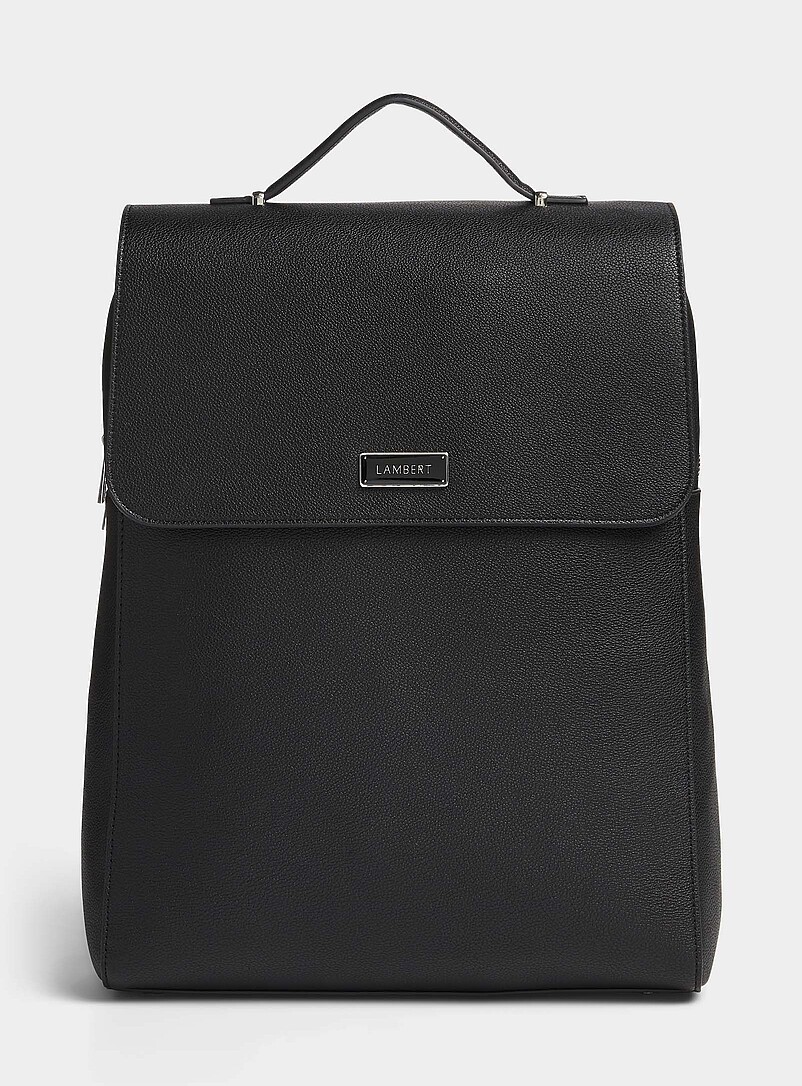 DOGO Sac à Dos Femme Cuir Vegan Noir - Motif Remembrance Of Frida