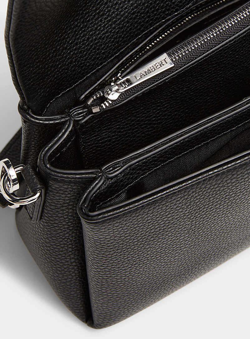 Lambert: Le sac rabat Judy Noir pour femme