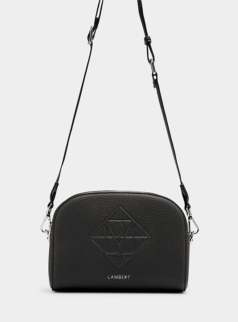 Lambert Black Kayla camera bag for women
