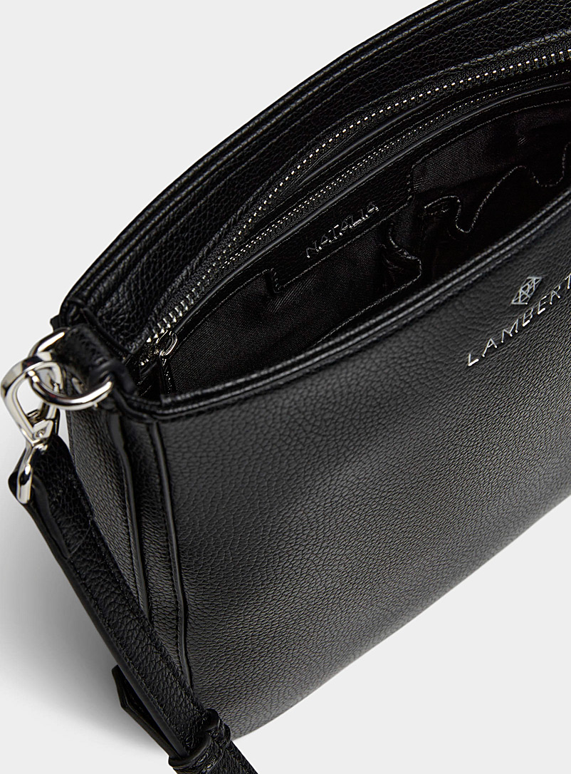 Lambert Black Natalia square crossbody bag for women