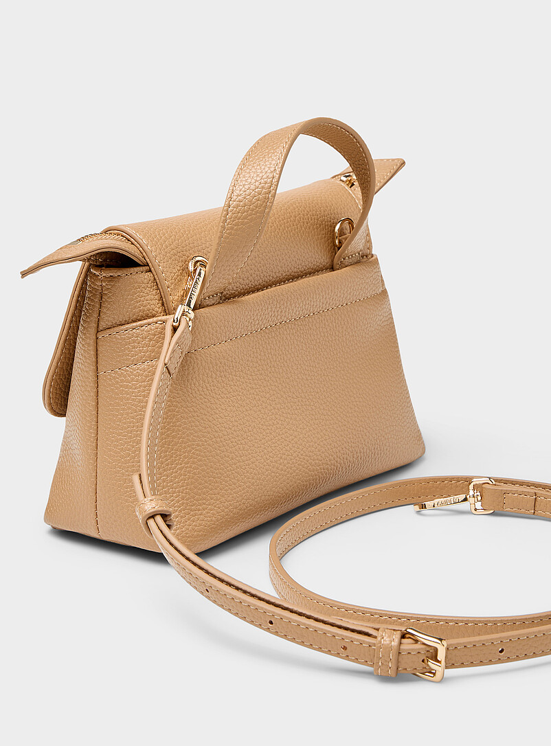 Lambert Light Brown Ginny minimalist crossbody bag for women