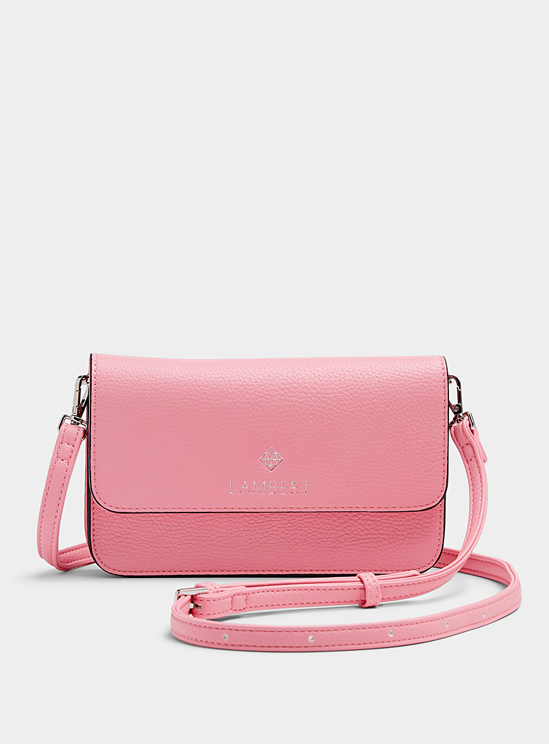 Lambert Pink Gabrielle 4-in-1 flap bag for women