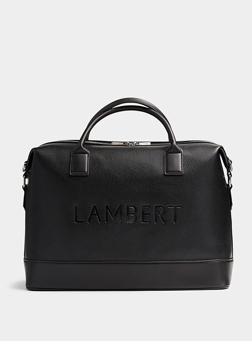 Lambert: Le sac de voyage Mae Noir pour femme