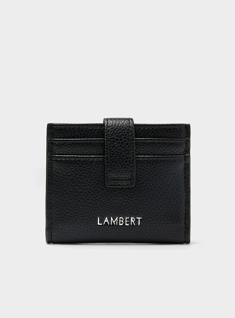 Jennie pebbled card holder product image (primary)