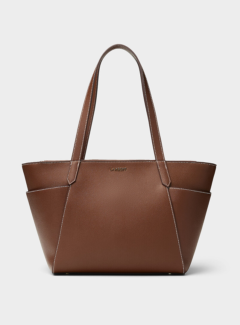 Opal side pocket tote bag product image (primary)