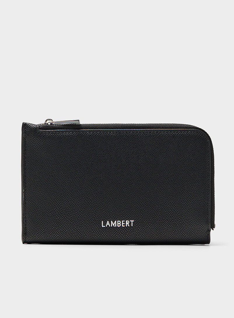 Quinn pebbled foldable wallet product image (primary)