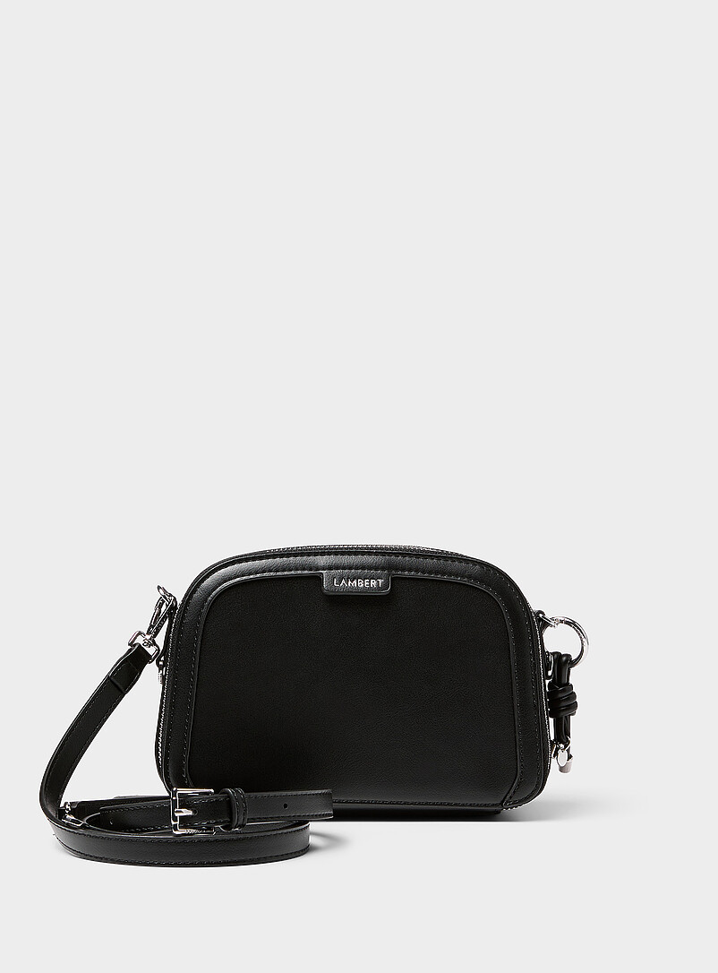 Emma Topstitched Crossbody Bag