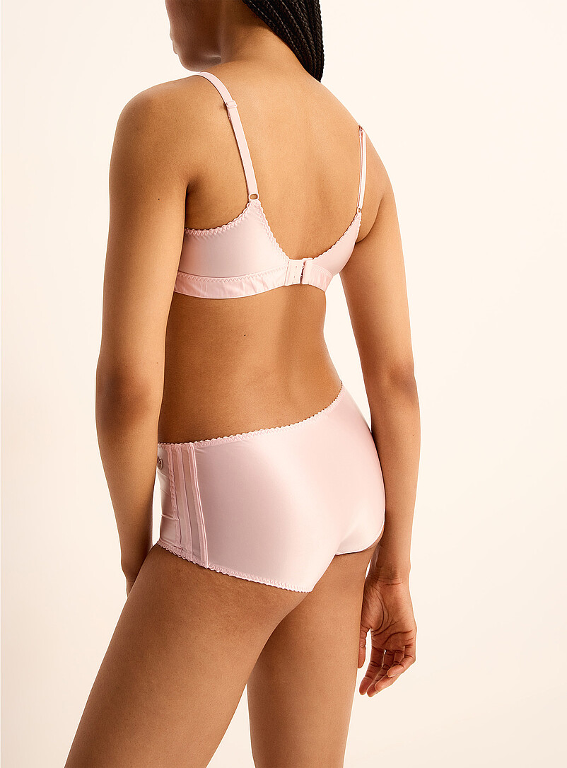 Adidas Originals Pink Dusky pink satin boyshort Nylon for women
