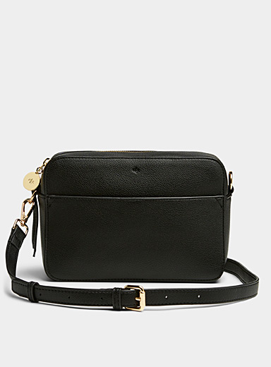Small Bloom pebbled boxy bag | Ela | Shop Women's Crossbody Bags Online ...