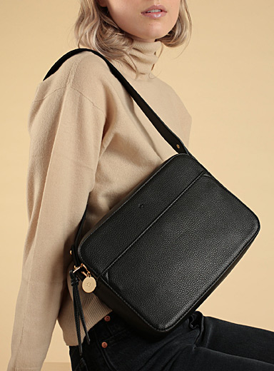 Small Bloom pebbled boxy bag | Ela | Shop Women's Crossbody Bags Online ...
