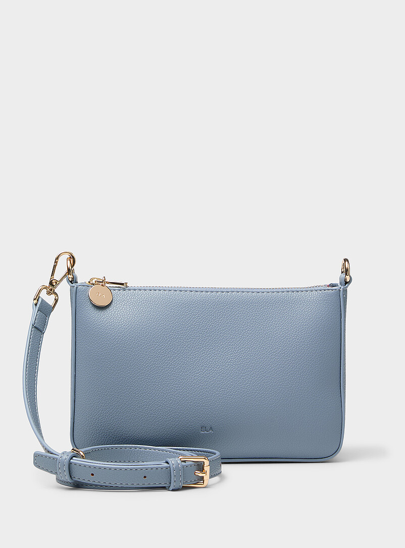 Ela Black Charlotte minimalist evening bag for women