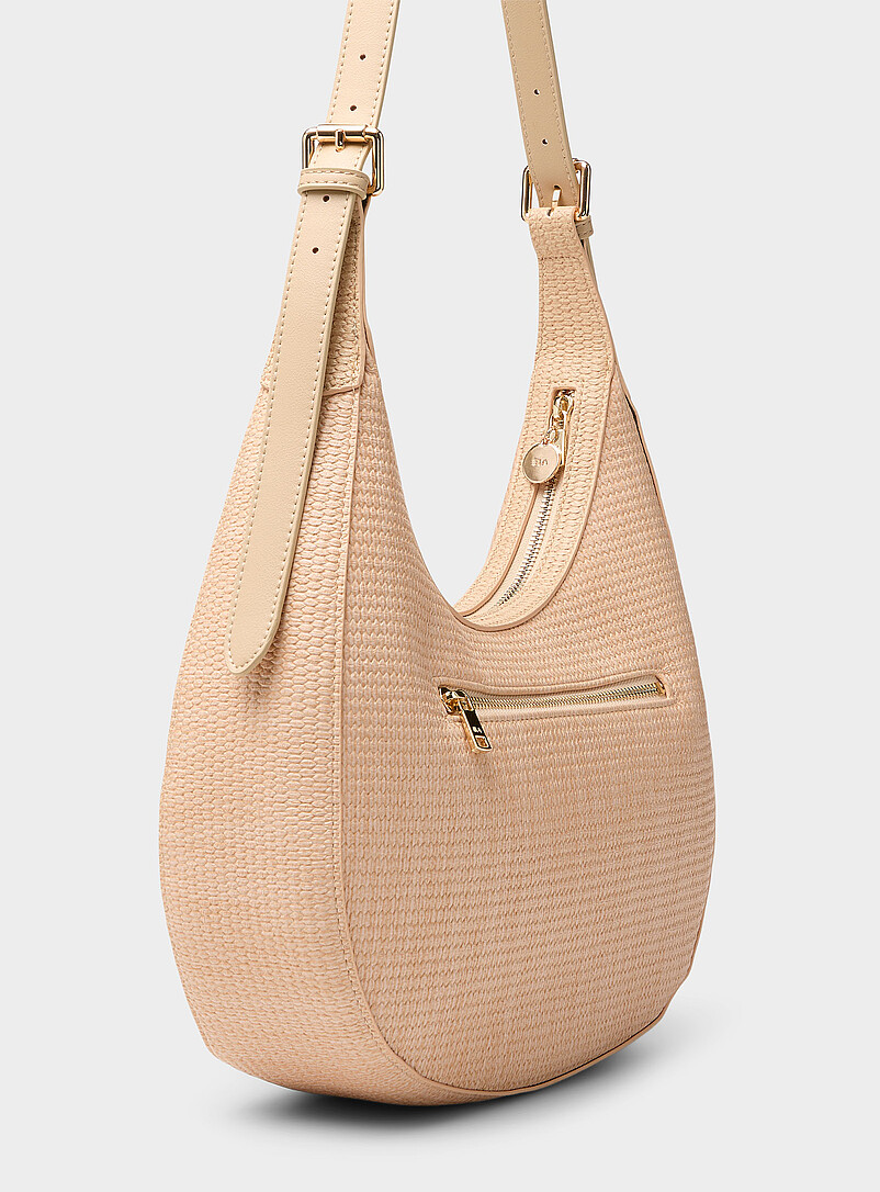 Braided-texture hobo bag product image 2