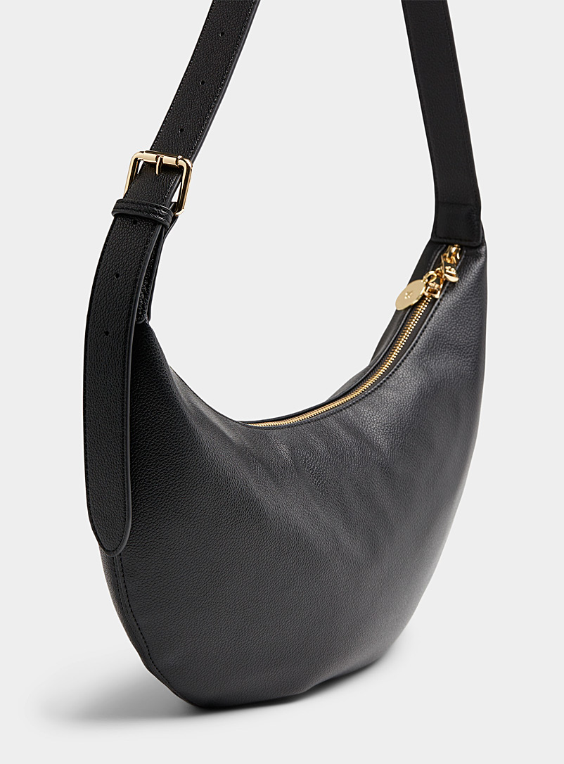 Minimalist half-moon hobo bag product image 2