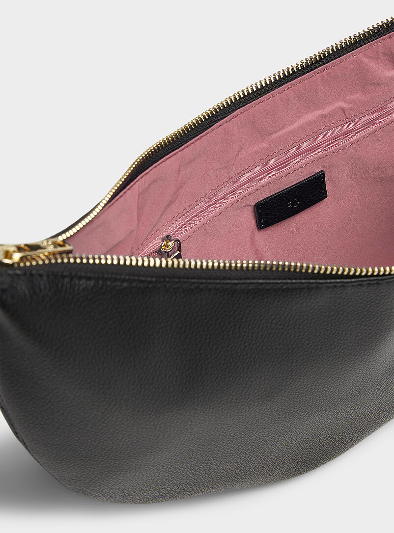 Minimalist half-moon hobo bag product image 3