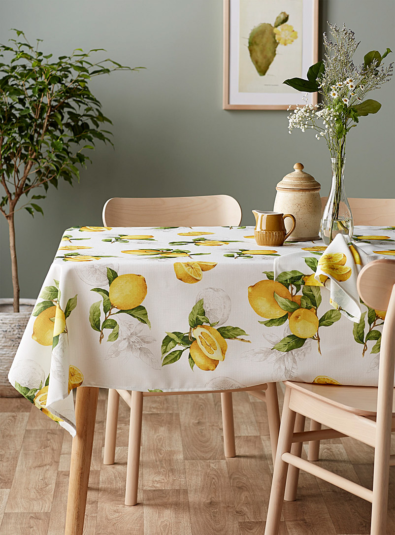 Simons Maison Assorted Lemon tablecloth