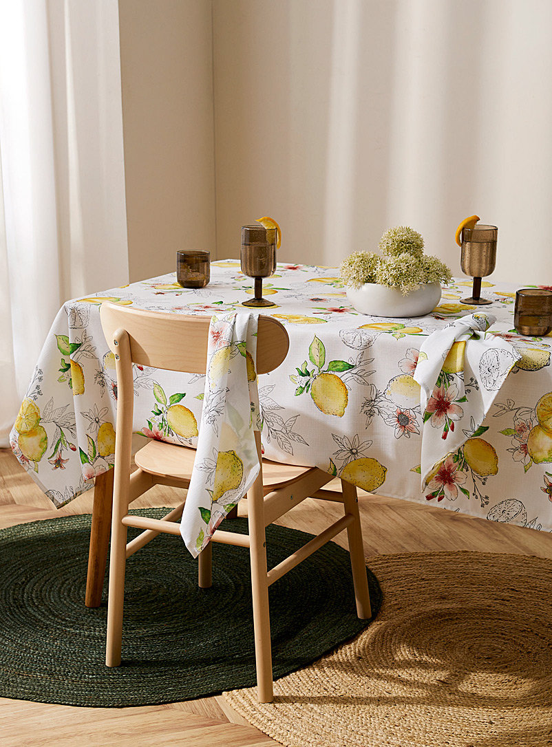 Simons Maison Assorted Lemon paradise tablecloth