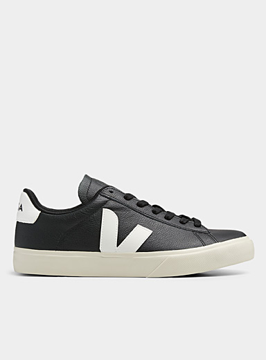 Le sneaker Campo noir et blanc Homme