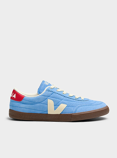 Veja: Le sneaker Panenka su&egrave;de bleu Femme Bleu pour femme