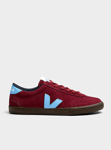 Grenat suede Volley sneakers Women