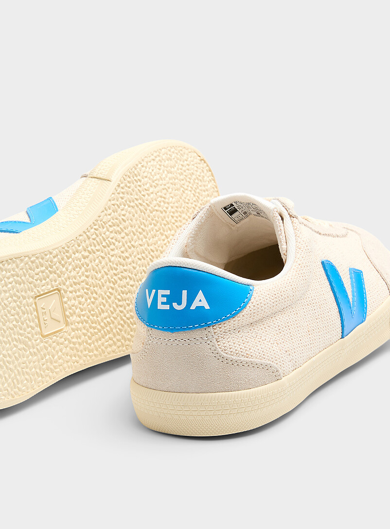 Veja: Le sneaker Volley J-Mesh Homme &Eacute;cru - Lin pour homme