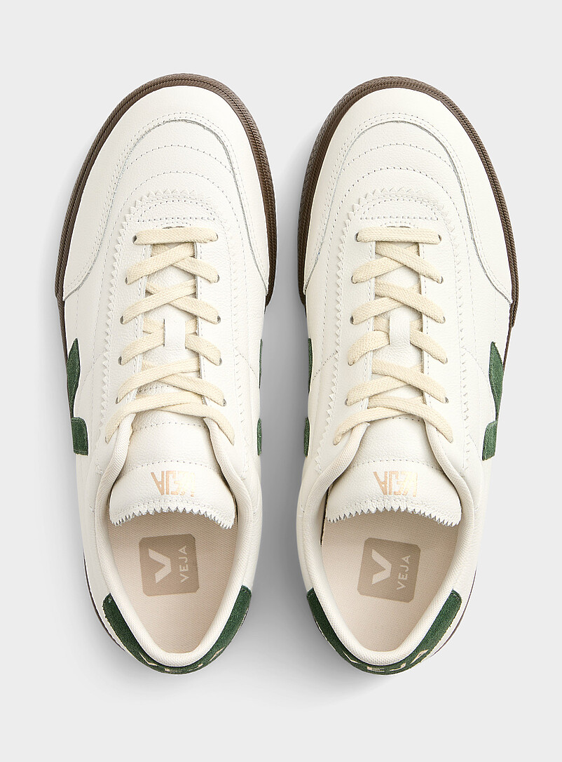 Veja: Le sneaker Panenka blanc cass&eacute; Homme Blanc cass&eacute; pour homme