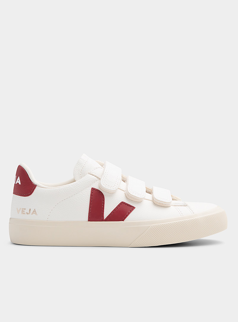 Veja Ruby Red Recife maroon accent sneakers Women for women