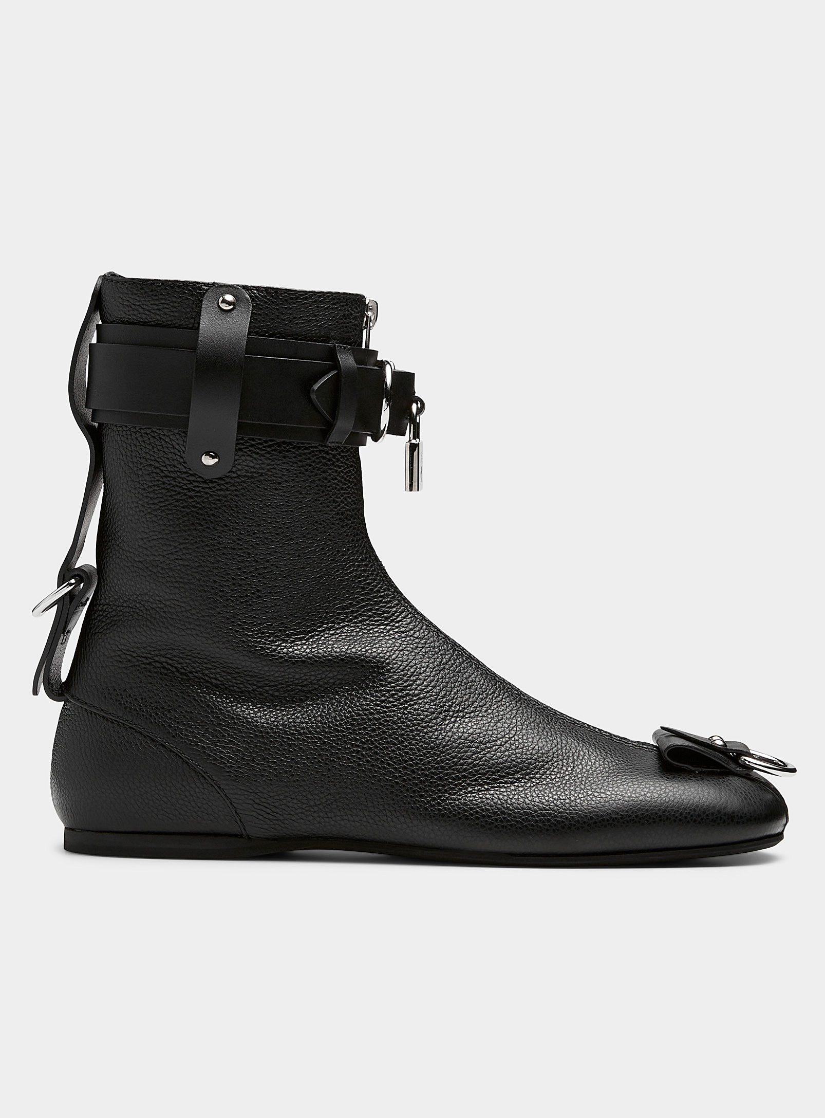 JW Anderson - Men's Padlocked leather boots Men