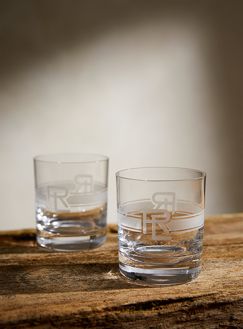 Ralph Lauren: Les verres à whisky en cristal Ashton Ensemble de 2 Assorti pour homme