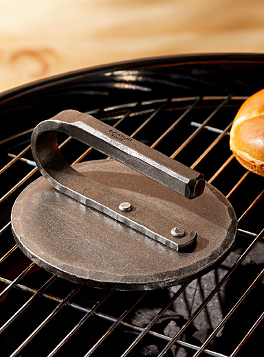 Le presse-burger forg&eacute;