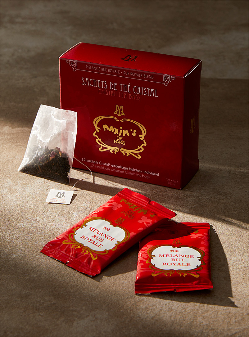 Maxim's Assorted Rue Royale blend tea bags for men