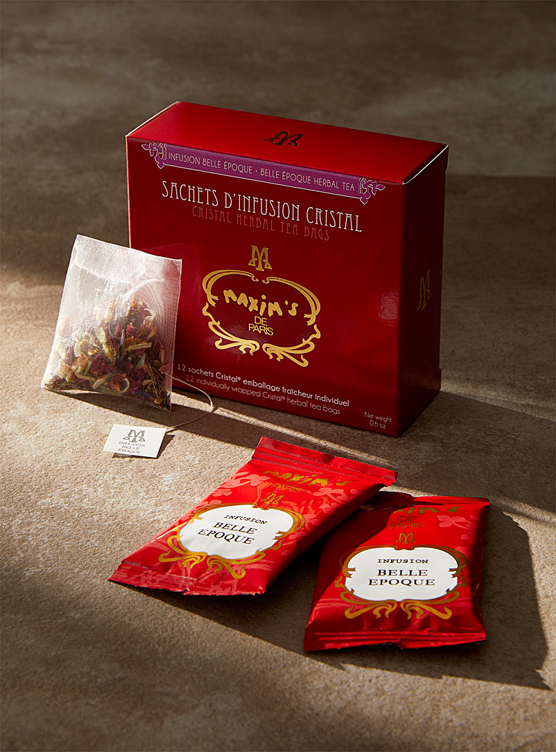 Maxim's Assorted Belle epoque herbal tea bags for men