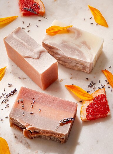 Wildflower artisan soap gift set | Blooming Wild Botanicals | Bath