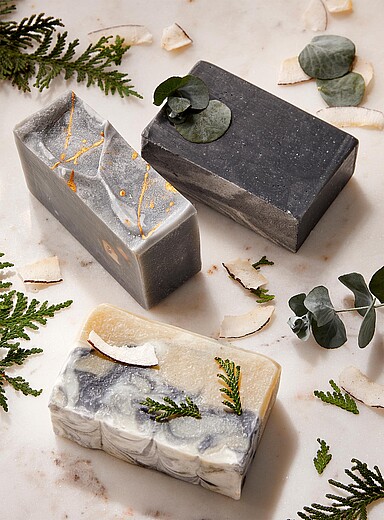 L'ensemble-cadeau savons artisanaux Woodland