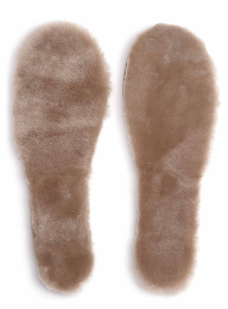 Irregular Real Sheepskin Insoles - Made In USA, Merino Wool, Men's & Women's Sizes (Custom Made)