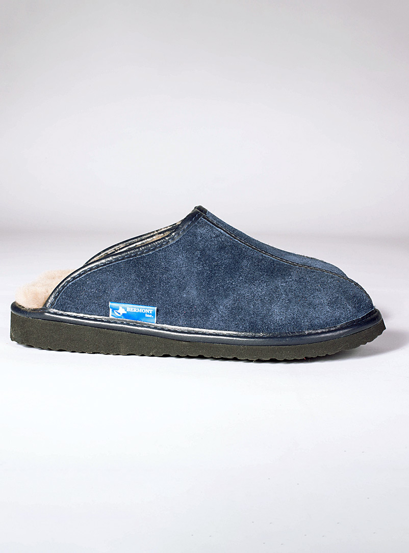 Reversed sheepskin mule slipper with outsole Women | Les cuirs Bermont Inc.  | | Simons