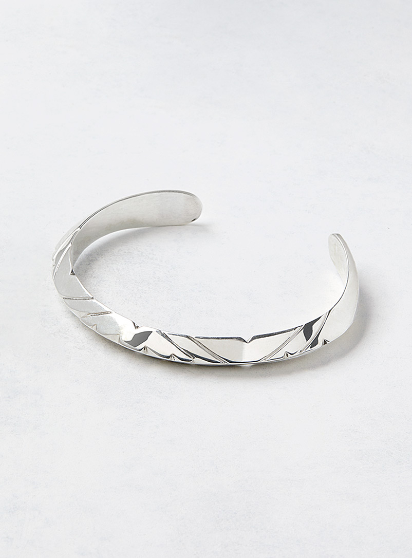 Erik Lee Silver Skies sterling silver bracelet