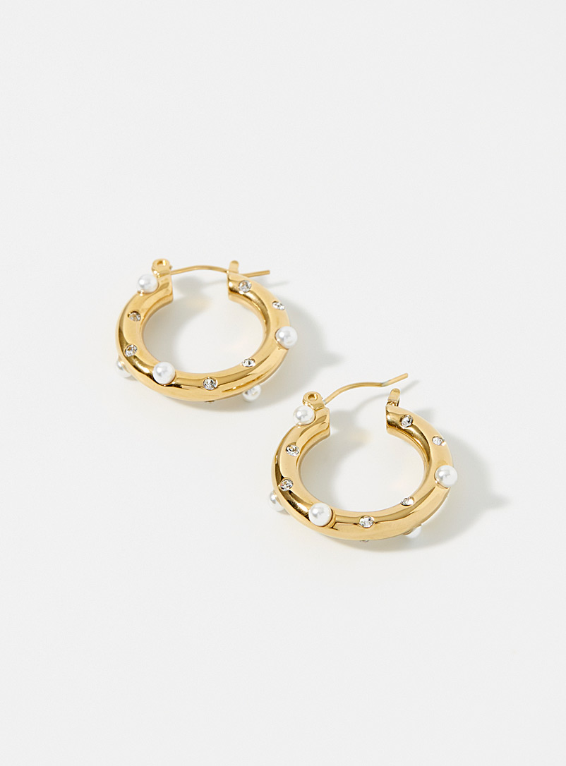 Simons Assorted Pearly rain hoops for women